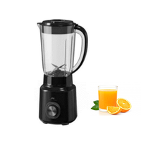 Blender Mini elektrik 1,5 l dengan 2 kecepatan dan toples plastik kecepatan bervariasi dan wadah plastik untuk penggunaan rumah tangga
