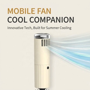 Ventilateur USB rechargeable populaire, <span class=keywords><strong>parapluie</strong></span> pliable automatique |   Logo personnalisé, protection UV, imperméable |   pour les journées chaudes d'été - Product Image 2