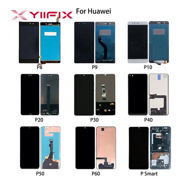 P7 P8 Max Lite Display P9 LITE P10 PLUS Selfie P20 PRO P30 P40 5G P40 PRO+ Lcd Screen for huawei Touch Frame Replacement