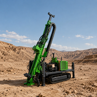 Vente directe usine de foreuse carottière diesel sur chenilles de 600 m avec système entièrement hydraulique à roulements pour l'extraction de minerai, provenant du Shandong