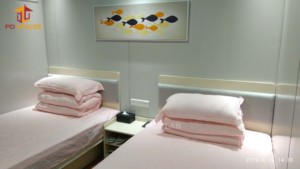 20 ft & 40 ft sang trọng màu xanh lá cây đúc sẵn mô-đun nhà độc đáo có thể tháo rời trại container nhà cho khách sạn cho thuê giải pháp kinh tế - Product Image 5