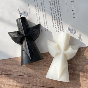 Easter Church Cross Scented <b>Candle</b> Geometric Art <b>Candle</b> For Banquet Table Decor Religious Holiday <b>Gift</b> - Product Image 3