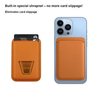 Nueva Cartera de Cuero PU de Primera Calidad con Protección RFID, Magnética, Resistente al Agua, Compatible con MagSafe - Product Image 2