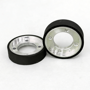 Suku Cadang Cetak 2 Buah F4.614.555 Roda Karet Hitam 38x19x10mm untuk Heidelberg SM102 CD102 XL105 SM74 CD74 XL75 Roda Gesek - Product Image 1