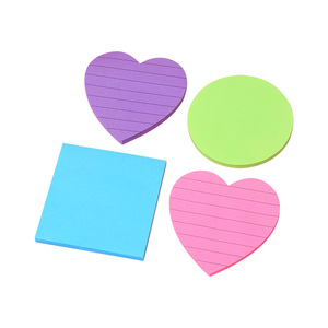 Customizable Heart-Shaped Self-Adhesive Love Label Sticker High Beauty Memo Paper for Students and Office/Home Use - Product Image 2
