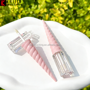 Tube vide pour eye-liner et gloss à lèvres avec bouchon à vis en bois, flacon pour huile à lèvres, contenant de <span class=keywords><strong>maquillage</strong></span>, emballage cosmétique - Product Image 3