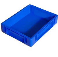 Caisse de transport robuste en plastique 480*380*200mm, bac de stockage industriel pour quincaillerie et pièces automobiles, boîte de transport en plastique