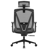 Chaise de direction de qualité supérieure B30 Promotion, chaise ergonomique avec support, réglable en hauteur, chaise en maille ergonomique à dossier haut, chaise de bureau en maille