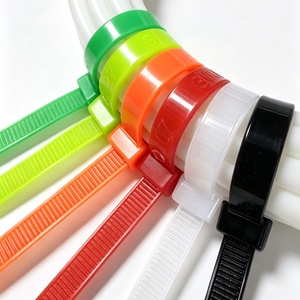 Hochbelastbare Selbstsichernde Farbige Nylon 66 Kabelbinder Kunststoff-Kabelbinder 8 Zoll Hersteller Großhandel Günstiger Preis für Bauarbeiten - Product Image 3