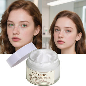 Crème Visage Hydratante Éclaircissante Anti-rides Rajeunissante à l'Essence de Riz, Acide Kojique, Niacinamide et Collagène pour les Taches Brunes - Product Image 1