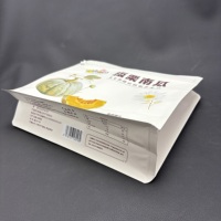Sac refermable en PET+AL+PE de qualité alimentaire, étanche, anti-odeur, thermoscellable sur trois côtés, avec logo personnalisé