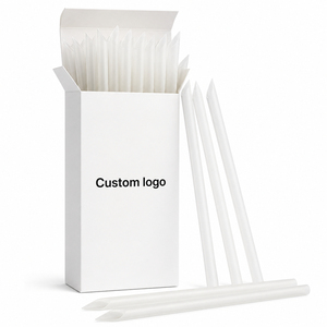 Custom Logo Disposable Tapered Tip <b>Straws</b> 100% Home Compostable Biodegradable <b>Drinking</b> PHA <b>Straw</b> <b>for</b> Bubble Tea Coffee Beverage - Product Image 2