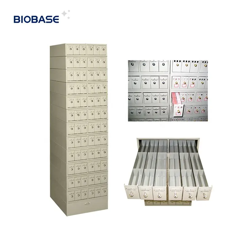 Biobase china Slides Cabinetr 72 Drawers clinics Store Biochemical Cabinets slide drawer in stock factory price