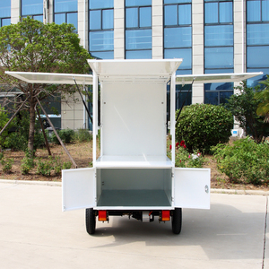 Tricycle de livraison <span class=keywords><strong>électrique</strong></span> à trois roues, type Tuk Tuk, remorque, camionnette alimentaire, camion kiosque, semi-remorque à pneus larges, vélo cargo <span class=keywords><strong>électrique</strong></span> - Product Image 4