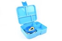 Niedliche Auslaufsichere Snack-Besteck-Thermoskanne Tragbarer Lebensmittelbehälter für Kinder Schule Bento Tiffin Lunchboxen