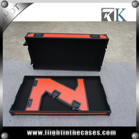RK Portable DJ Z Table Flight Case Fácil de instalar con asas