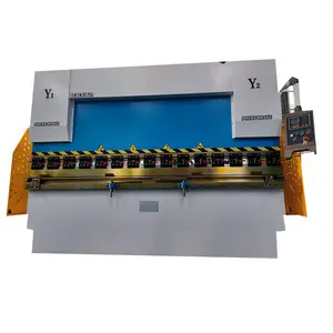 Easy to Operate NC Hydraulic Press Brake WC67Y 100 3200MM, 3.2Mtrs Sheet Metal Bending Machine