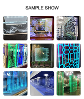 Machine de gravure laser 3D en cristal à arrêt automatique parfait, liaison 5 axes, laser ultra-rapide pour l'art et la publicité