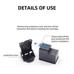 Hicor haute performance 65XL haut rendement pour cartouche d'encre pour imprimantes <span class=keywords><strong>HP</strong></span> compatibles avec la série AMP 100 DeskJet <span class=keywords><strong>2600</strong></span> ENVY 5000 - Product Image 6