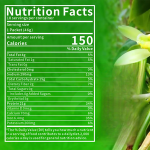 OEM Wholesale Plant <b>Protein</b> Powder Non GMO Pea Soybean <b>Protein</b> Blend Vegan Bulk for Shakes Smoothies Custom Formula Available - Product Image 2