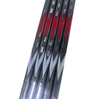Bâton de hockey sur glace personnalisé OEM en fibre de carbone 3K/12K/18K/UD 100% composite, équipement sportif durable, bas/moyen kick