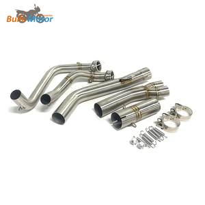 Échappement pour Honda CRF1100L <span class=keywords><strong>CRF</strong></span> 1100 <span class=keywords><strong>Africa</strong></span> <span class=keywords><strong>Twin</strong></span> tuyau d'échappement en acier inoxydable Header Link Pipe 2020 2022 - Product Image 6