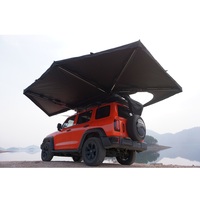 Auvent latéral de voiture imperméable Oxford 360 degrés résistant aux UV avec ouverture automatique rapide pour le camping 4x4