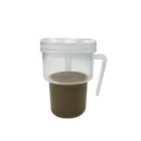 200ml de liquide froid anti-déversement et tasse personnalisée chaude légère pour boire
