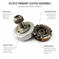 Großhandel Motorenbausatz KAISUNG ZC KYZ Basis-Kupplungsbausatz Neu 12 Monate Garantie Gusseisen/Aluminiumlegierung für KYZ