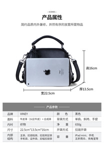 Nouveaux Sacs Bandoulière de Créateur Tendance en Cuir PU de Haute Qualité, Sacs Messager Décontractés, Cabas de Luxe pour Femmes, Sacs à Main et Pochettes - Product Image 3