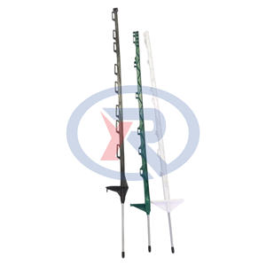 Poteau de clôture électrique temporaire pour ferme, poteau de clôture pour bétail, poteau de clôture en plastique pour animaux - Product Image 3