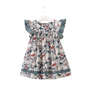 Vêtements de fête pour bébés, robes pour enfants, robe florale pour filles de style mature en provenance de Chine - Product Image 1