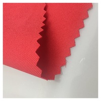 Tissu de gabardine de qualité supérieure 100% polyester pour costumes d'entreprise et blazers professionnels