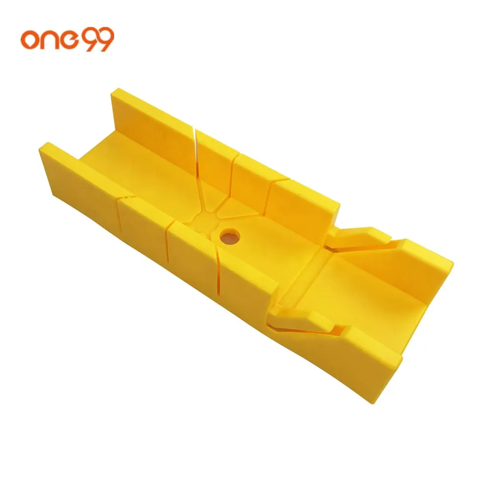 one99 wholesale miter gear box suitable for hand saw clamping mitre box DIY hand tool 12inch portable plastic backsaw miter box
