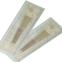 Aiguilles d'acupuncture avec manche en argent Tube Aiguilles d'acupuncture
