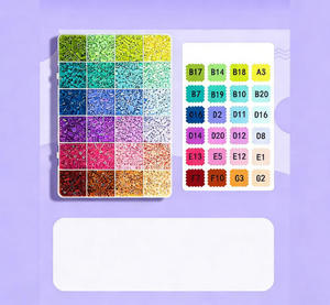 Perles Perler de 2,6 mm très populaires, kit de loisirs créatifs pour enfants, boîte de bijoux faits main, cadeaux <span class=keywords><strong>d</strong></span>'anniversaire pour enfants - Product Image 4