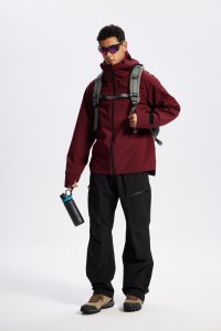 Veste de ski pour homme sur mesure ODM, chaude, coupe-vent et imperméable, vêtements de sport d'hiver - Product Image 4