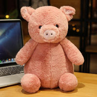 Nouveaux animaux en peluche de dessin animé de 25/30 cm, lapin/chien/koala/dinosaure/singe/porc/panda, jouets en peluche, cadeaux, peluches