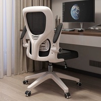 Chaise de bureau robuste en tissu maillé résistant à l'usure avec roulettes pour usage quotidien en entreprise et bureaux ouverts