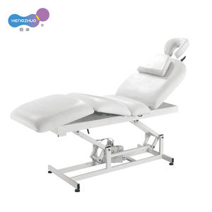 Table de <span class=keywords><strong>massage</strong></span> électrique à 3 moteurs, lit de spa pour les soins du corps, canapé portable pour salon de beauté, lit de traitement à cadre en fer médical - Product Image 1