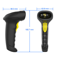 Lector de código de barras USB Xincode Escáner de código de barras con cable de mano Producto de escaneo Lector de códigos de barras Escáner de código de barras láser 1D