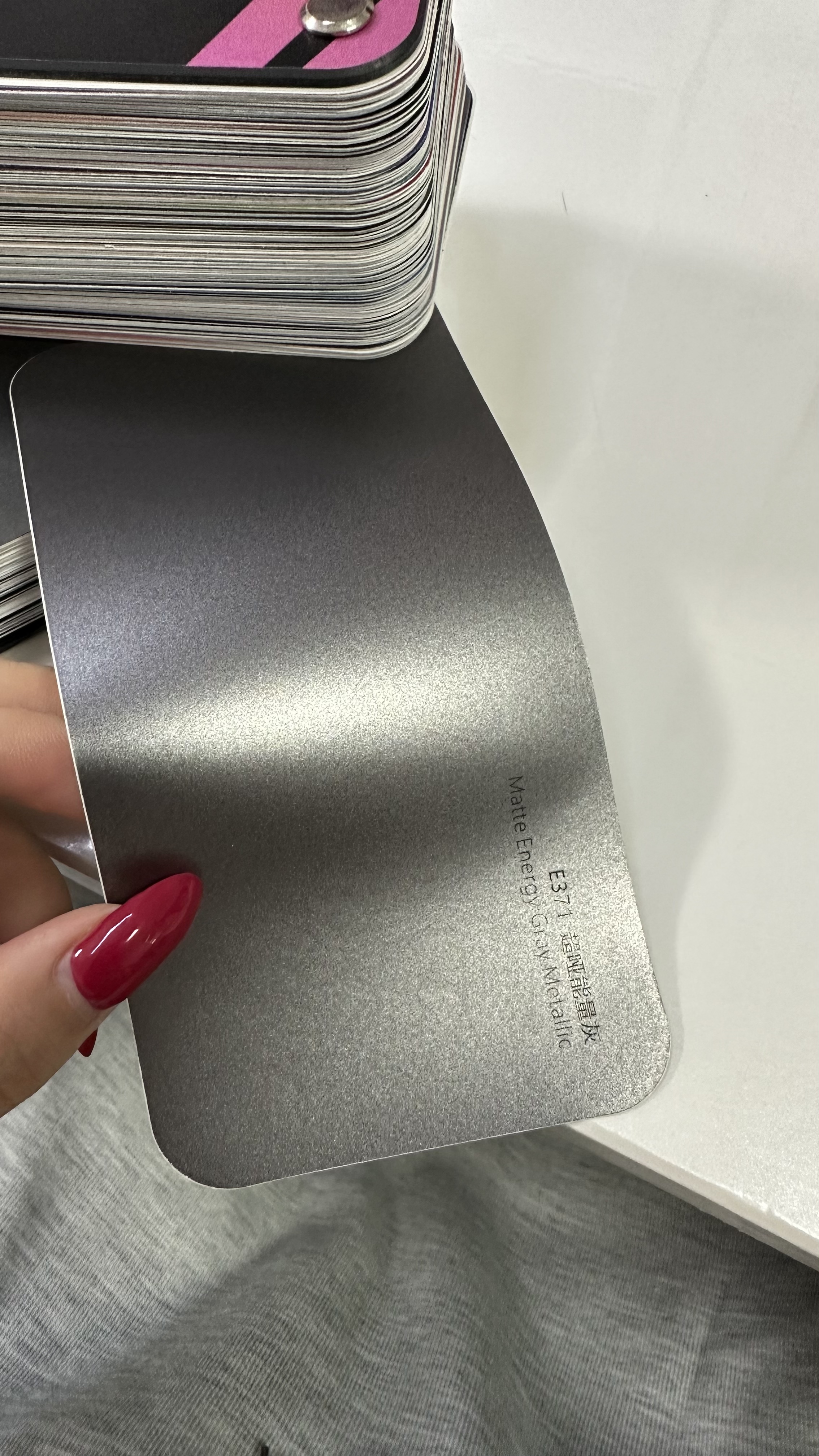 Matte Energy Gray Metallic