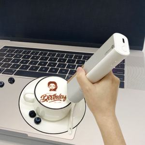 2025 Portable Handheld Personalized Coffee <b>Printer</b> XP600 Print Head New Condition Card <b>Printer</b> Edible Food Label Ink 1 Year - Product Image 2