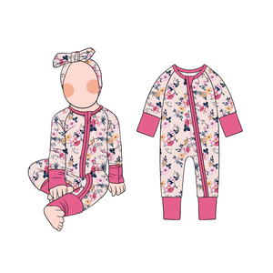 Tutina per Neonati di Buona Qualità Promozionale Elastica e Resistente con Cerniera in Tessuto Autunno/Inverno - Product Image 5
