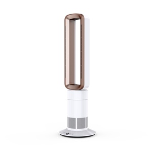Approuvé CE, utilisation toute l'année, matériau ABS Anti-feu, Protection contre les surcharges, tour d'air de sol, chauffage par ventilateur sans pales - Product Image 2