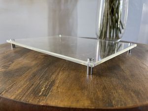 Tùy chỉnh rõ ràng Acrylic Wall Mount nổi hình ảnh khung Wall Mount Acrylic dấu hiệu chủ Acrylic <span class=keywords><strong>Gallery</strong></span> khung - Product Image 3