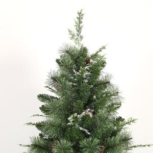 Decoraciones Navideñas Transfronterizas para Fiestas Temáticas de Criptomonedas: Adornos Grandes para Árboles Artificiales, Arreglos Festivos Flocados Automáticos - Product Image 5