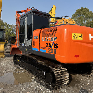 ฮิตาชิรถขุดดินไฮดรอลิกสำหรับงานก่อสร้างรถขุดดินอุปกรณ์หนักมือสอง zaxis200 ZX200ญี่ปุ่น - Product Image 5