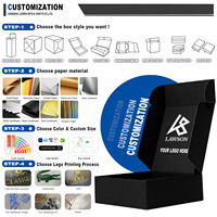Boîte d'expédition en carton ondulé personnalisée, imprimée en couleur, recyclable, pour l'emballage de cadeaux, de poteries et de cafés