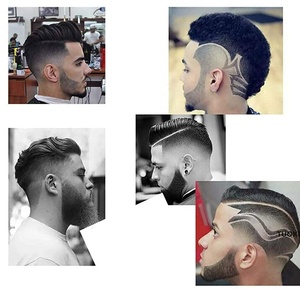 Modello <span class=keywords><strong>di</strong></span> pettine per barba e baffi regalo da <span class=keywords><strong>uomo</strong></span> per una linea perfetta per uno strumento per lo Styling della linea della mascella/del collo - Product Image 6
